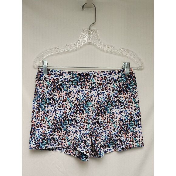 Margaret M Stretch Chino Abstract Pattern Short Size Small Petite - Picture 3 of 7